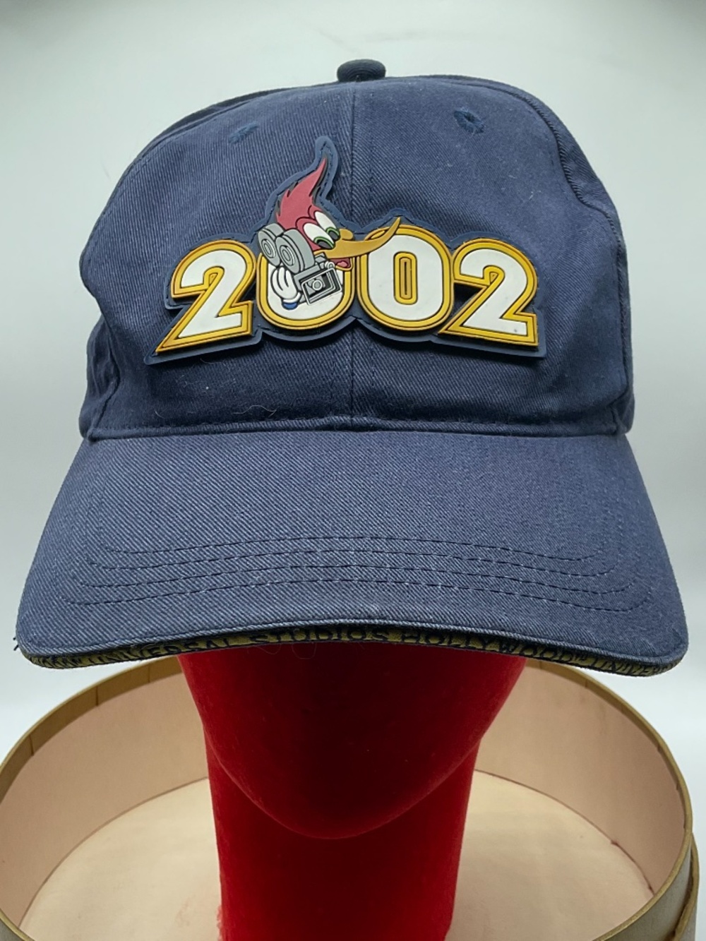 Vintage 2002 Universal Studios Hollywood Woody Woodpecker Adjustable Hat Cap